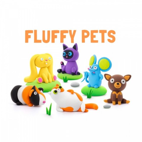 Masa plastyczna Hey Clay Figurka Puchate zwierzaki, Mysz Tm Toys