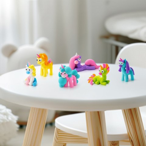 Masa plastyczna Hey Clay Jednorożce 3 pak, Cloudy Tm Toys