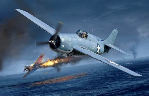 Model plastikowy USN F4F-4 Wildcat Battle of Midway 1/48 Academy