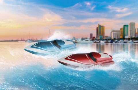 Motorówka zdalnie sterowana Mini RC Speedboat - czerwona Revell RC