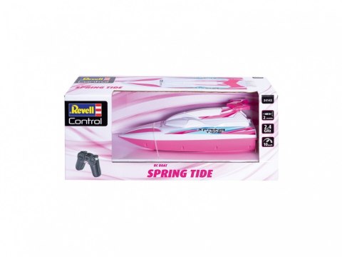 Motorówka zdalnie sterowana RC Boat Spring Tide - różowa Revell RC