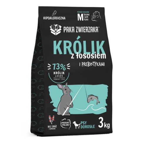 Paka Zwierzaka Seventh Heaven Królik z łososiem ''M'' 3kg