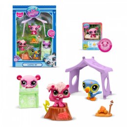 Zestaw 3 figurek Littlest Pet Shop Camping Tm Toys