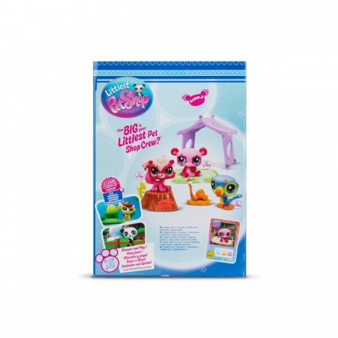 Zestaw 3 figurek Littlest Pet Shop Camping Tm Toys