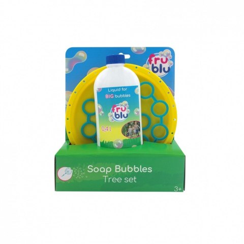 Zestaw do baniek Fru Blu Drzewko + płyn 0,4l Tm Toys