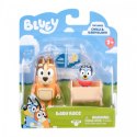 Zestaw figurek Bluey 2-pak Baby Bluey i Chilli Tm Toys