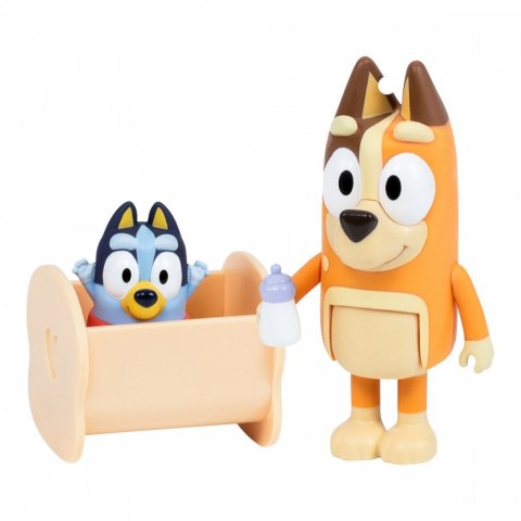 Zestaw figurek Bluey 2-pak Baby Bluey i Chilli Tm Toys