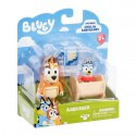 Zestaw figurek Bluey 2-pak Baby Bluey i Chilli Tm Toys