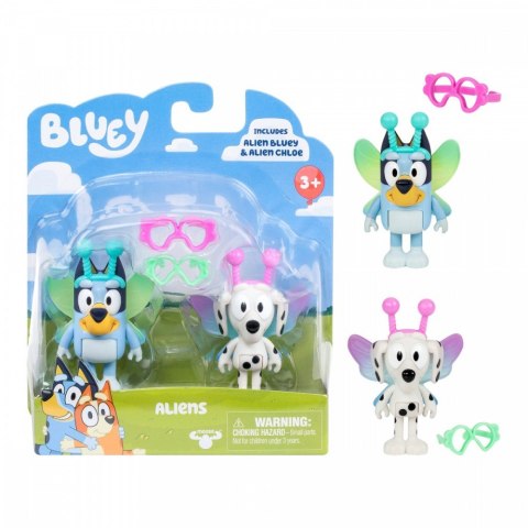 Zestaw figurek Bluey 2-pak Baby Bluey i Chloe Tm Toys