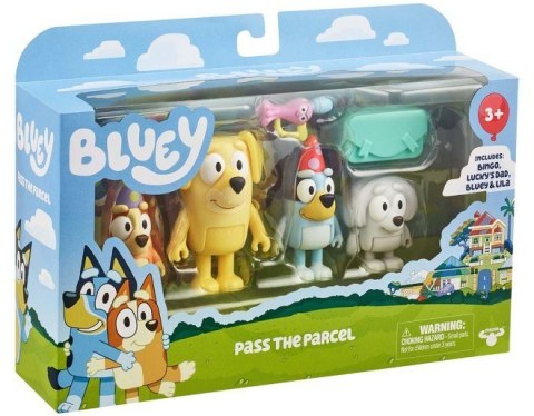 Zestaw figurek Bluey Przesyłka 4-pak Tm Toys