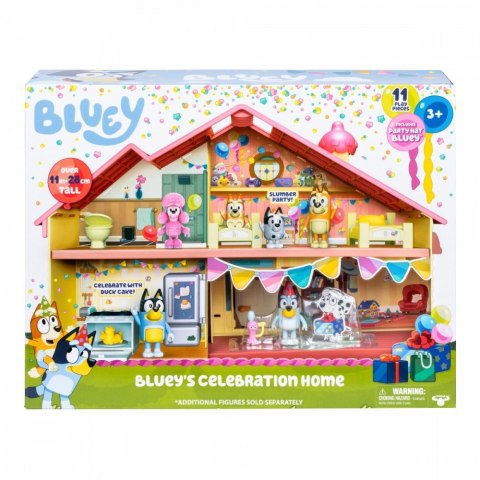 Zestaw z figurką Bluey Dom Rodzinny Celebration Tm Toys