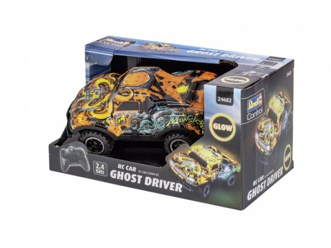 Auto zdalnie sterowane RC Car Ghost Driver - pomarańczowe Revell RC