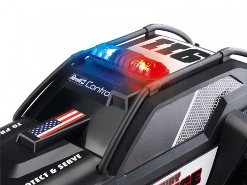 Auto zdalnie sterowane RC Car Highway Police Policja Revell RC