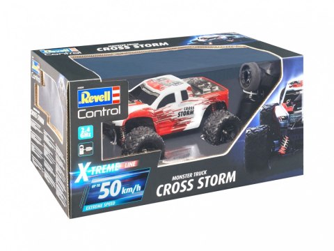 Auto zdalnie sterowane RC X-TREME Monster Truck Cross Storm Revell RC