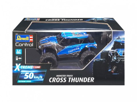 Auto zdalnie sterowane RC X-TREME Monster Truck Cross Thunder Revell RC