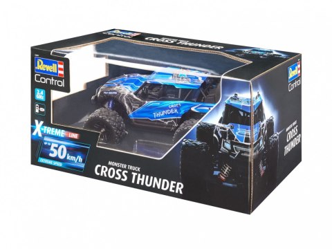 Auto zdalnie sterowane RC X-TREME Monster Truck Cross Thunder Revell RC