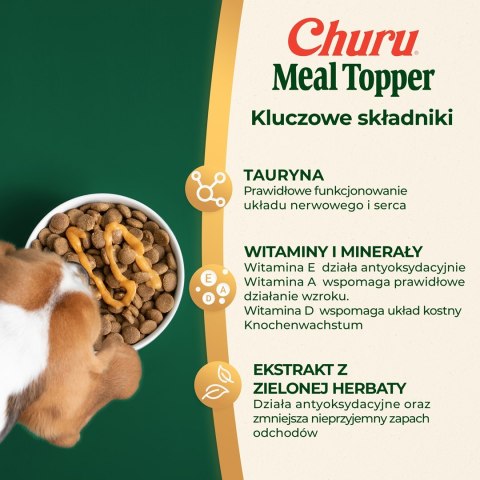 INABA DOG MEALTOPPER CHICKEN BEEF 4x14g 56g