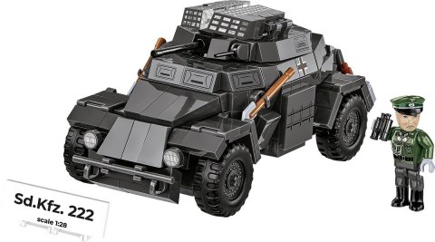 Klocki Sd.Kfz 222 502 klocki Cobi Klocki