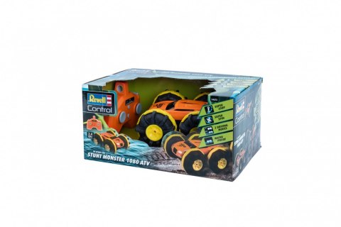 Pojazd zdalnie sterowany RC Stunt Car Stunt Monster 1080 ATV Revell RC