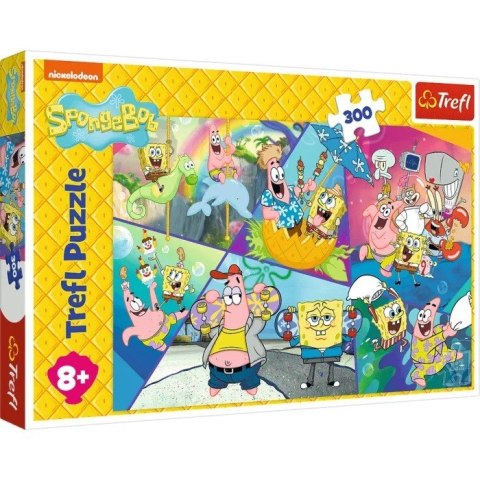 Puzzle 300 elementów SpongeBob w Bikini Dolnym Trefl