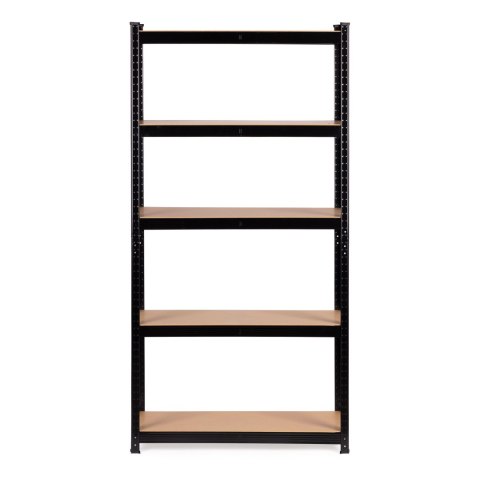 Regał metalowy magazynowy 180x90x40 cm do garażu piwnicy 5 półek 875 kg ModernHome