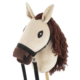 Skippi Hobby Horse z kantarem - Biszkopt - A3 HH - prezent na dzień dziecka
