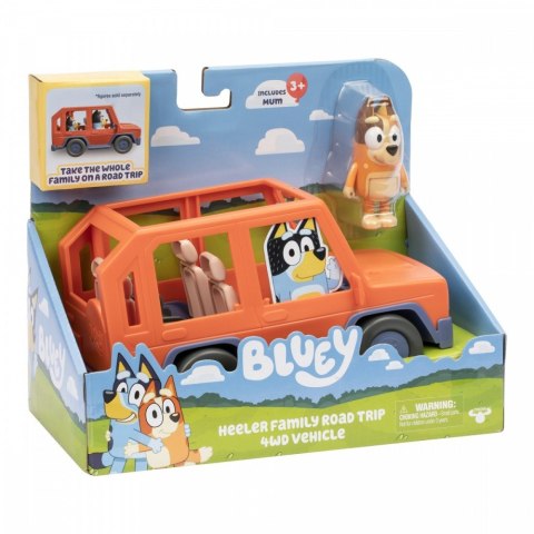 Zestaw Bluey Samochód 4 x4 Chilli Tm Toys