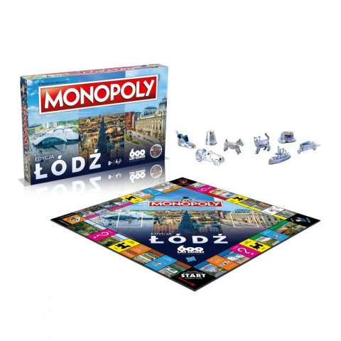 Gra Monopoly Łódź Winning Moves