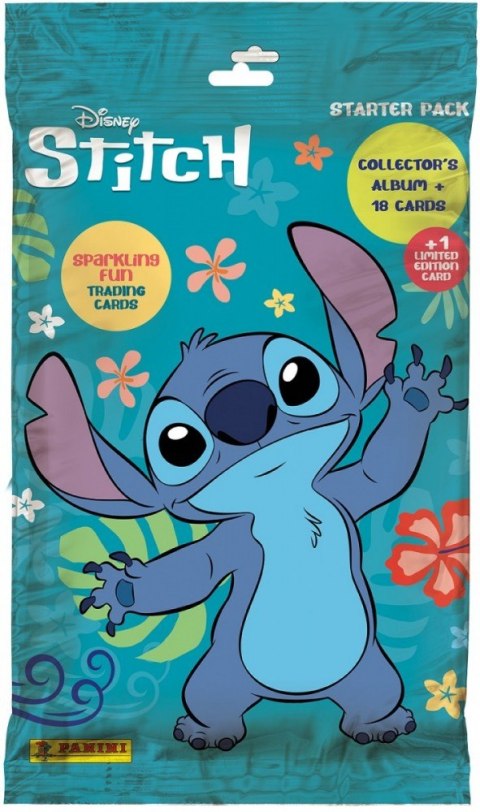 Karty Stitch saszetka display 24 sztuki Panini Kolekcja