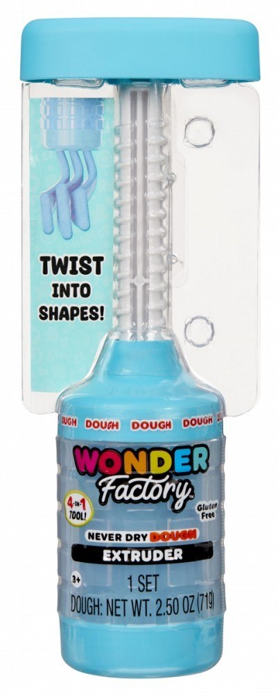 Masa plastyczna Wonder Factory Never Dry Dough, niebieski MGA
