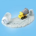 Masa plastyczna Wonder Factory Never Dry Sand Trucks, Betoniarka MGA