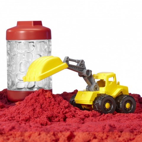 Masa plastyczna Wonder Factory Never Dry Sand Trucks, Koparka MGA