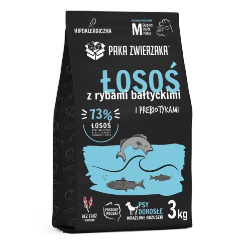 Paka Zwierzaka Seventh Heaven Łosoś z rybami bałtyckimi ''M'' 3kg
