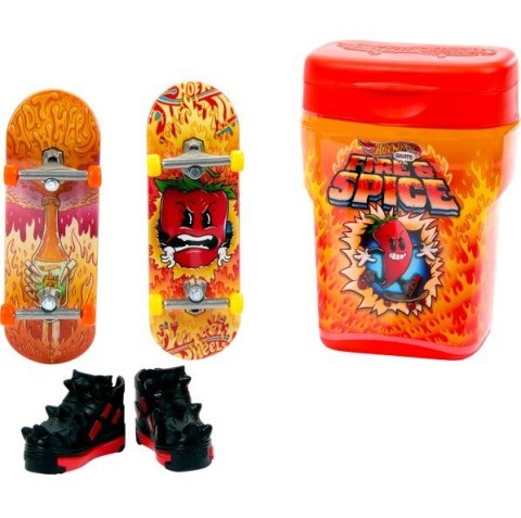Zestaw Skate Skatebox z deskorolkami, Spice Hot Wheels