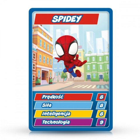 Gra Top Trumps Junior Spidey & Friends Winning Moves