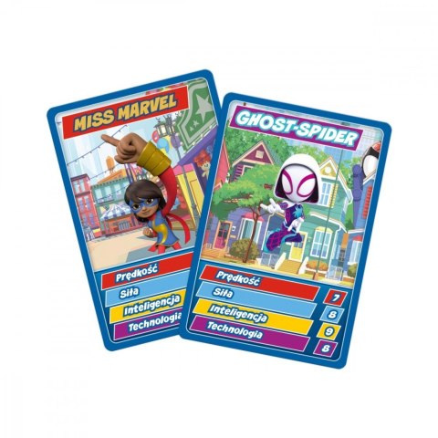 Gra Top Trumps Junior Spidey & Friends Winning Moves