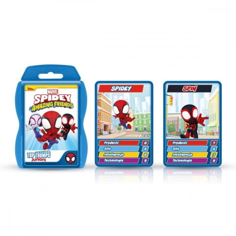 Gra Top Trumps Junior Spidey & Friends Winning Moves