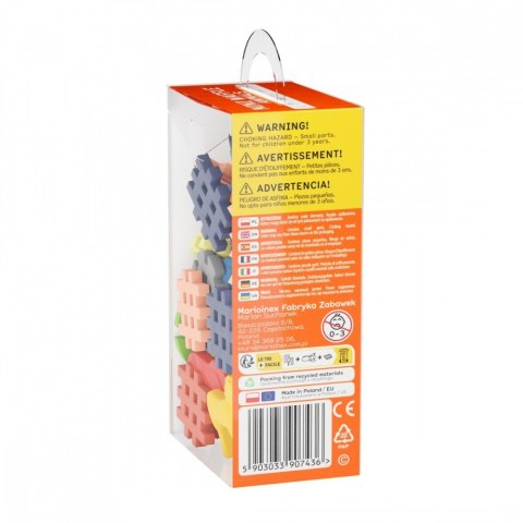 Klocki Mini Waffle - Zwierzęta 42 elementy Marioinex