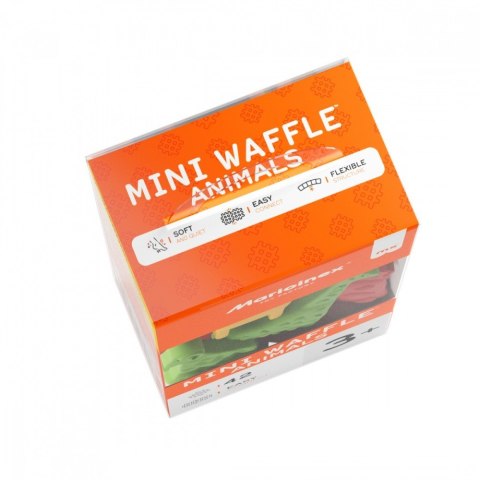 Klocki Mini Waffle - Zwierzęta 42 elementy Marioinex