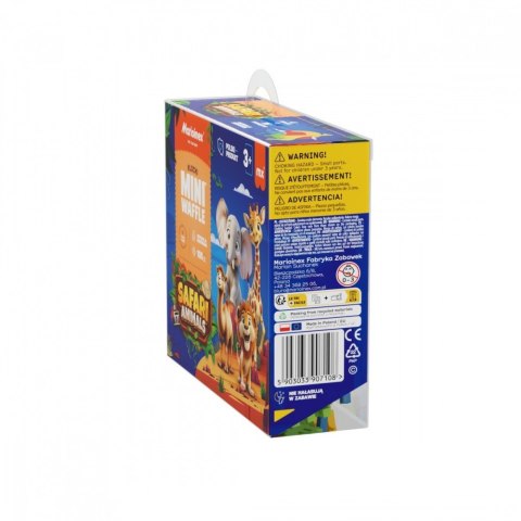Klocki Mini Waffle - Zwierzęta Safari 100 elementów Marioinex