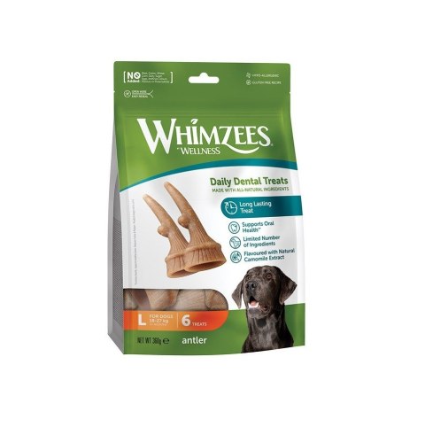 WHIMZEES Gryzak dentystyczny Wege Róg L x6