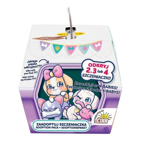 Zestaw figurek Little Live Pets - Mama Surprise! Families! Zaadoptuj szczeniaczka! Cobi