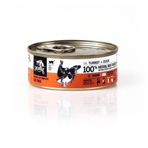 3Coty TURKEY + DUCK for Adult cats 80g