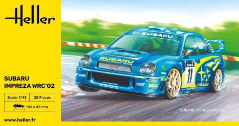 Model plastikowy Subaru Impreza WRC 2002 Heller