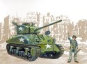 Model plastikowy M4-A1 Sherman Italeri