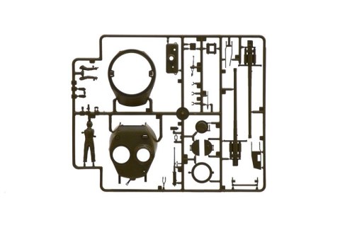 Model plastikowy M4-A1 Sherman Italeri