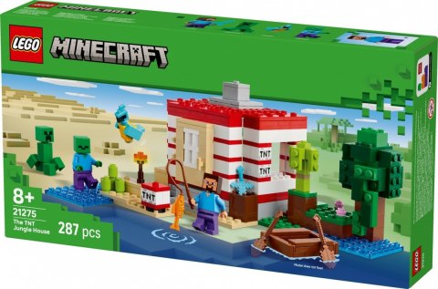 Klocki Minecraft 21275 Dom TNT w dżungli LEGO
