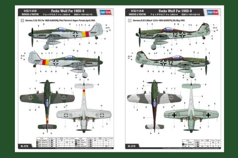 Model plastikowy Focke Wulf Fw 190D-9 Hobby Boss