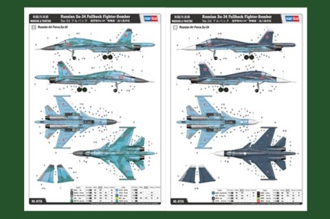 Model plastikowy Russian Su-34 Fullback Hobby Boss