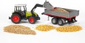 Traktor Claas Nectis 267F z ładowarka BRUDER